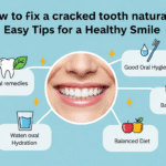 how to fix a cracked tooth naturally​